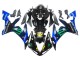 Billige Yamaha YZF 1000 R1 Motorrad Verkleidung 2004-2006 - Blau Schwarz Gelb Grun Monster Yamalube ENEOS 69