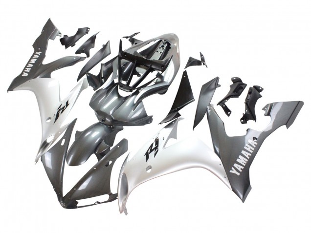 Billige Yamaha YZF 1000 R1 Motorrad Verkleidung 2004-2006 - Silber Grau