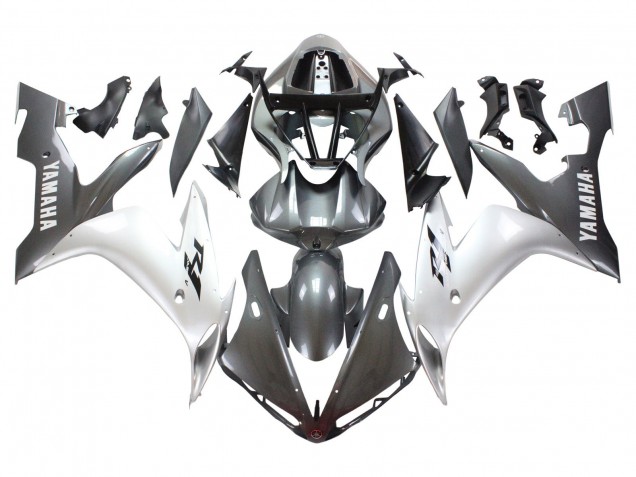 Billige Yamaha YZF 1000 R1 Motorrad Verkleidung 2004-2006 - Silber Grau