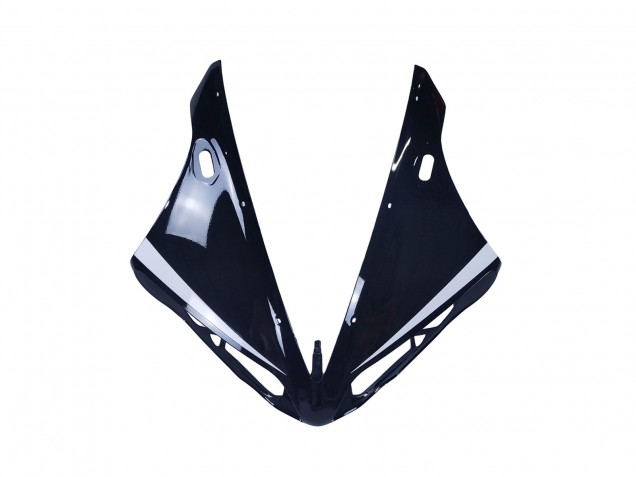 Billige Yamaha YZF 1000 R1 Motorrad Verkleidung 2004-2006 - Glanzendes Schwarz Weiss Motul