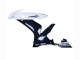 Billige Yamaha YZF 1000 R1 Motorrad Verkleidung 2004-2006 - Glanzendes Schwarz Weiss Motul