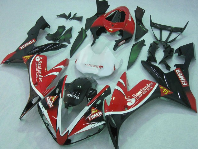 Billige Yamaha YZF 1000 R1 Motorrad Verkleidung 2004-2006 - Rot Weiss Schwarz Grun Volvo Jika Fimer Santunder