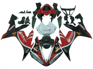 Billige Yamaha YZF 1000 R1 Motorrad Verkleidung 2004-2006 - Rot Weiss Schwarz Grun Volvo Jika Fimer Santunder