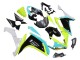 Billige Yamaha YZF 1000 R1 Motorrad Verkleidung 2007-2008 - Hellblau Limetten Grun Schwarz