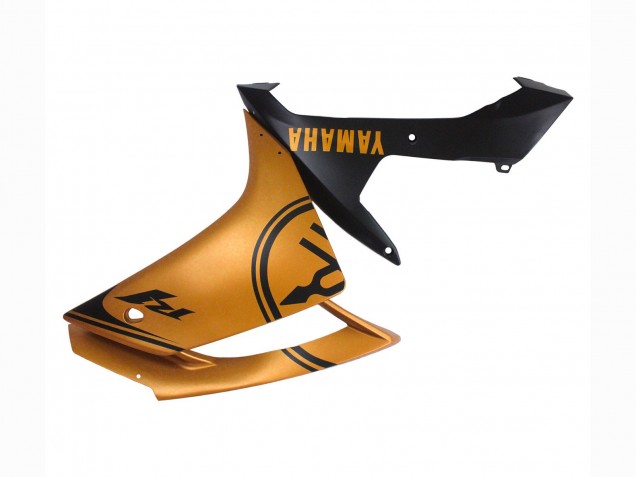 Billige Yamaha YZF 1000 R1 Motorrad Verkleidung 2007-2008 - Gold Schwarz