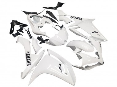 Billige Yamaha YZF 1000 R1 Motorrad Verkleidung 2007-2008 - Weiss Schwarz