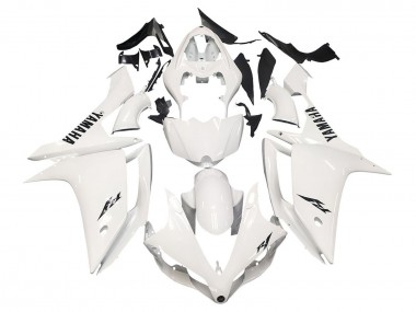 Billige Yamaha YZF 1000 R1 Motorrad Verkleidung 2007-2008 - Weiss Schwarz