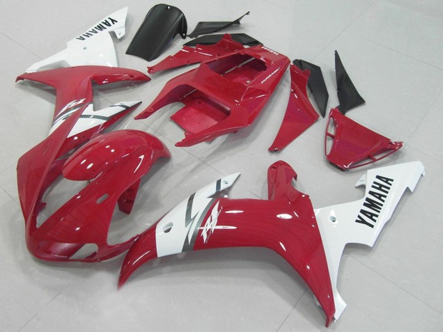 Billige Yamaha YZF R1 Motorrad Verkleidung 2002-2003 - Weiss Rot