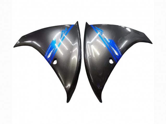Billige Yamaha YZF 1000 R1 Motorrad Verkleidung 2012-2014 - Blau Glanzendes Schwarz