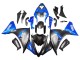 Billige Yamaha YZF 1000 R1 Motorrad Verkleidung 2012-2014 - Blau Glanzendes Schwarz