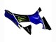 Billige Yamaha YZF 1000 R1 Motorrad Verkleidung 2015-2019 - Blau Glanzendes Schwarz Grun Monster