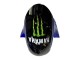 Billige Yamaha YZF 1000 R1 Motorrad Verkleidung 2015-2019 - Blau Glanzendes Schwarz Grun Monster