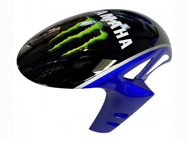 Billige Yamaha YZF 1000 R1 Motorrad Verkleidung 2015-2019 - Blau Glanzendes Schwarz Grun Monster