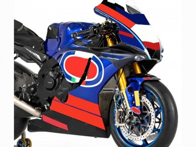 Billige Yamaha YZF 1000 R1 Motorrad Verkleidung 2020-2025 - Blau Rot Gelb Schwarz Pata
