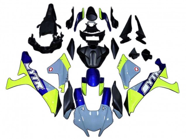 Billige Yamaha YZF 1000 R1 Motorrad Verkleidung 2020-2025 - Blau Grun Schwarz