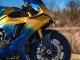 Billige Yamaha YZF 1000 R1 Motorrad Verkleidung 2020-2025 - Blau Gold
