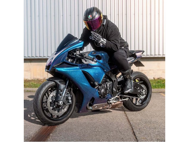 Billige Yamaha YZF 1000 R1 Motorrad Verkleidung 2020-2025 - Gradient Blau Lila