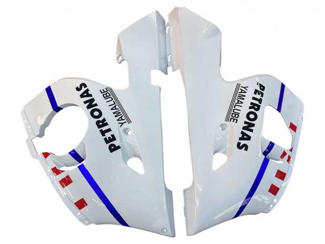 Billige Yamaha YZF 600 R6 Motorrad Verkleidung 1998-2002 - Weiss Blau Rot Fiat 99