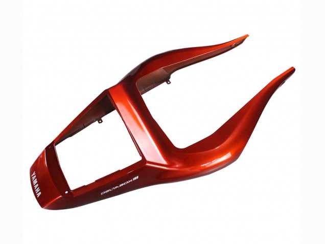 Billige Yamaha YZF 600 R6 Motorrad Verkleidung 1998-2002 - Orange Matt Schwarz