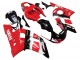 Billige Yamaha YZF 600 R6 Motorrad Verkleidung 1998-2002 - Rot Weiss Glanzendes Schwarz