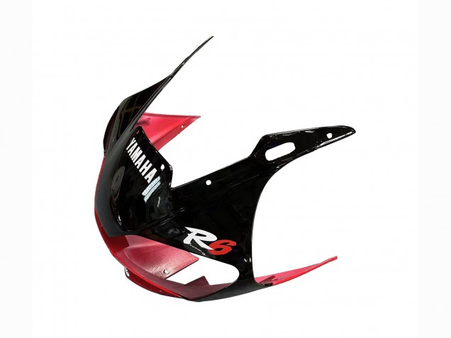 Billige Yamaha YZF 600 R6 Motorrad Verkleidung 1998-2002 - Rot Weiss Glanzendes Schwarz
