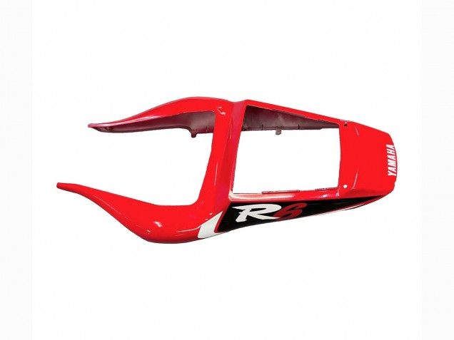 Billige Yamaha YZF 600 R6 Motorrad Verkleidung 1998-2002 - Rot Weiss Glanzendes Schwarz
