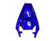 Billige Yamaha YZF R6 Motorrad Verkleidung 2003-2004 - Blau Glanzendes Schwarz