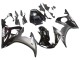 Billige Yamaha YZF R6 Motorrad Verkleidung 2003-2004 - Glanzendes Schwarz Matt Schwarz Weiss Aufkleber