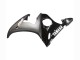 Billige Yamaha YZF R6 Motorrad Verkleidung 2003-2004 - Glanzendes Schwarz Matt Schwarz Weiss Aufkleber