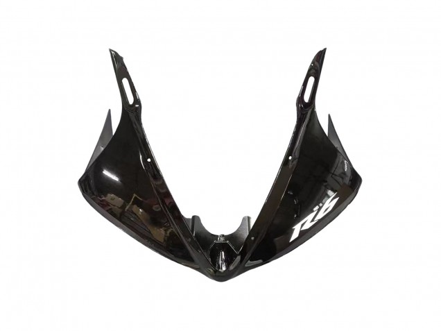 Billige Yamaha YZF R6 Motorrad Verkleidung 2003-2004 - Glanzendes Schwarz Matt Schwarz Weiss Aufkleber
