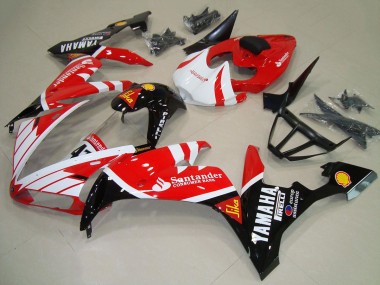 Billige Yamaha YZF R1 Motorrad Verkleidung 2004-2006 - Rot Weiss Schwarz Santunder