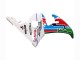 Billige Yamaha YZF R6 Motorrad Verkleidung 2003-2004 - Weiss Blau Grun Rot Kastinee Dunlop Motul