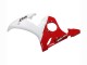 Billige Yamaha YZF R6 Motorrad Verkleidung 2003-2004 - Weiss Rot