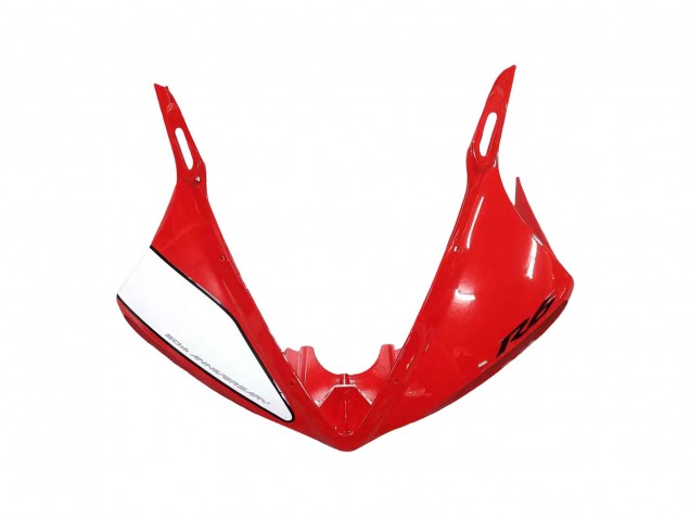Billige Yamaha YZF R6 Motorrad Verkleidung 2003-2004 - Weiss Rot Glanzendes Schwarz