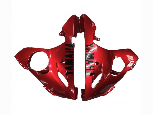 Billige Yamaha YZF R6S Motorrad Verkleidung Kit 2006-2009 - Rot Matt Schwarz