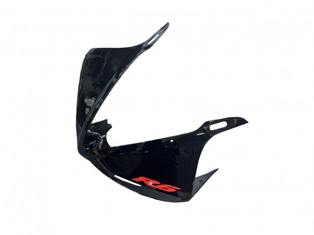Billige Yamaha YZF R6 Motorrad Verkleidung 2003-2004 - Glanzendes Schwarz Rot