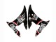 Billige Yamaha YZF R6 Motorrad Verkleidung 2003-2004 - Glanzendes Schwarz Rot Weiss Lucky Strike Motul