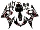 Billige Yamaha YZF R6 Motorrad Verkleidung 2003-2004 - Glanzendes Schwarz Rot Weiss Lucky Strike Motul