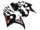Billige Yamaha YZF R6 Motorrad Verkleidung 2003-2004 - Glanzendes Schwarz Rot