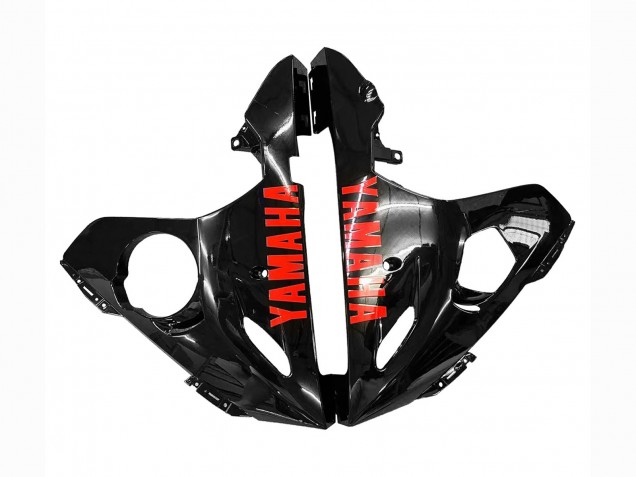 Billige Yamaha YZF R6 Motorrad Verkleidung 2003-2004 - Glanzendes Schwarz Rot