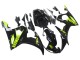 Billige Yamaha YZF R6 Motorrad Verkleidung 2003-2004 - Glanzendes Schwarz Neon Gelb