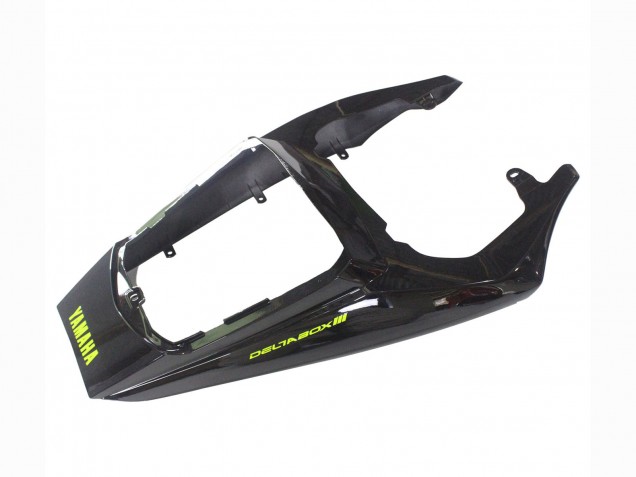Billige Yamaha YZF R6 Motorrad Verkleidung 2003-2004 - Glanzendes Schwarz Neon Gelb