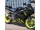 Billige Yamaha YZF R6 Motorrad Verkleidung 2003-2004 - Glanzendes Schwarz Neon Gelb