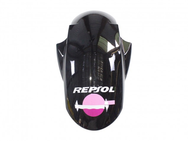 Billige Yamaha YZF R6 Motorrad Verkleidung 2003-2004 - Gelb Rosa Glanzendes Schwarz Rossi Repsol 46