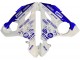 Billige Yamaha YZF R6 Motorrad Verkleidung 2003-2004 - Weiss Blau GYTR