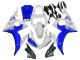 Billige Yamaha YZF R6 Motorrad Verkleidung 2003-2004 - Weiss Blau GYTR