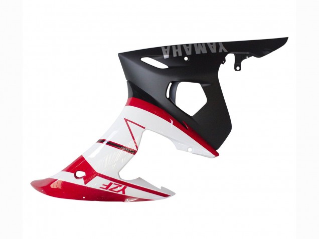 Billige Yamaha YZF R6S Motorrad Verkleidung 2006-2009 - Rot Weiss Matt Schwarz