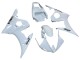 Billige Yamaha YZF R6 Motorrad Verkleidung 2003-2004 - Weiss Schwarz Aufkleber