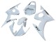 Billige Yamaha YZF R6 Motorrad Verkleidung 2003-2004 - Weiss Schwarz Aufkleber