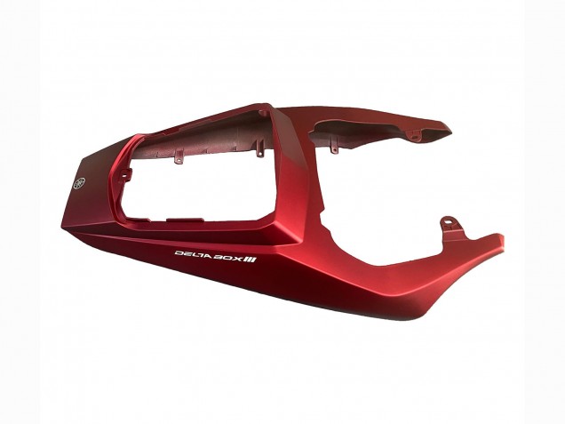 Billige Yamaha YZF R6 Motorrad Verkleidung 2003-2004 - Rot Glanzendes Schwarz Matt Schwarz